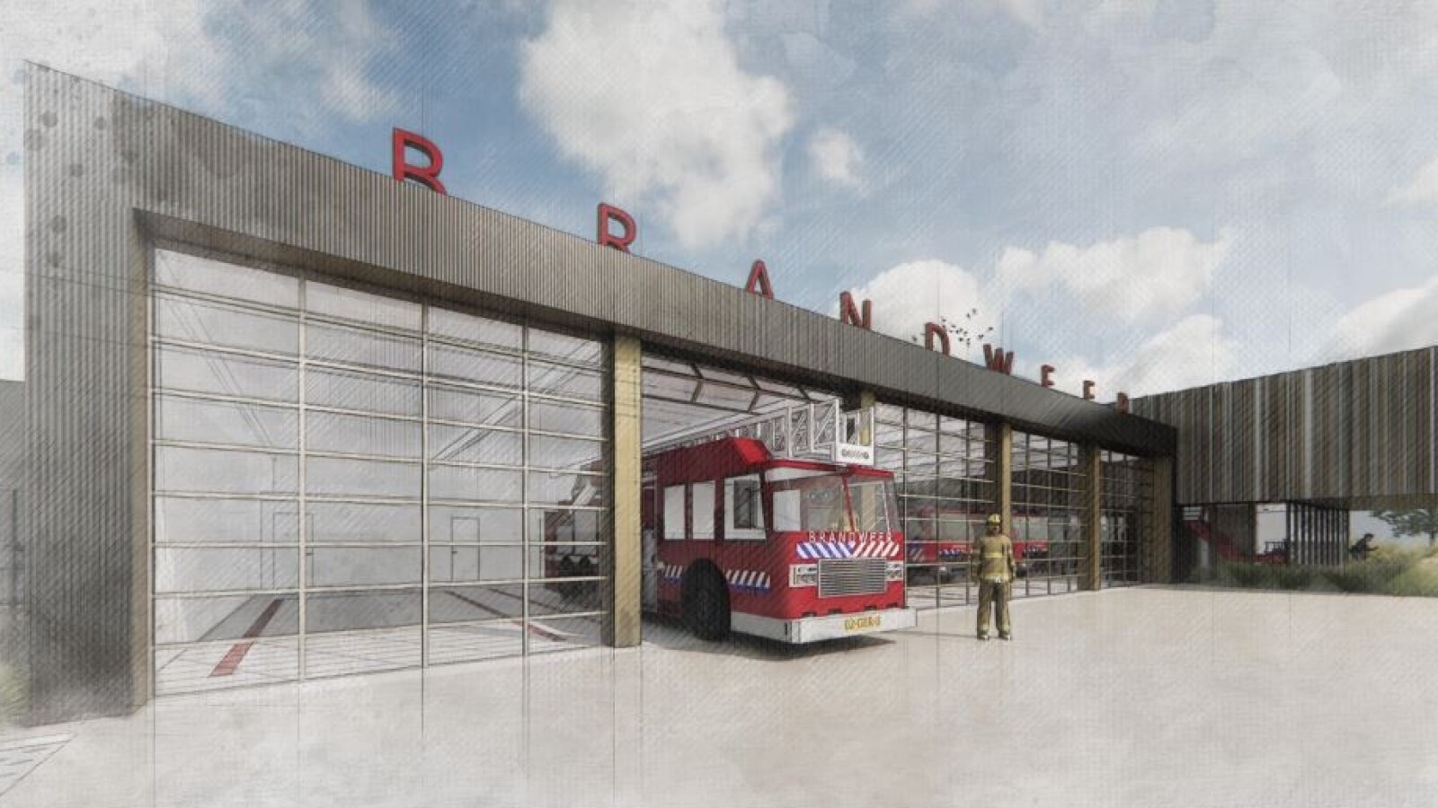 Nieuwbouw brandweerkazerne in Zierikzee
